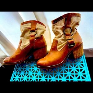 Lucky Brand Cowgirl Booties